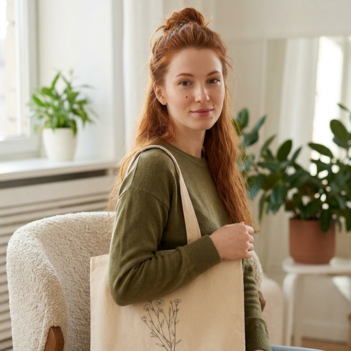 Apothecary Herbs Canvas Tote Bag